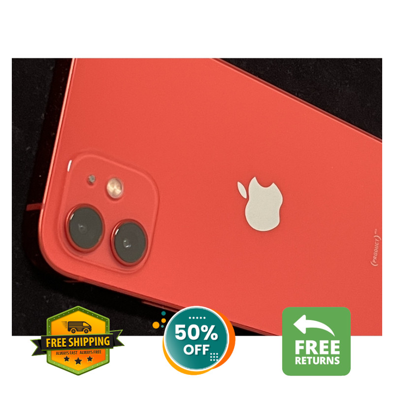 Apple iPhone 12 128|64GB Red / Blue Unlocked Verizon At&t Sprint (CDMA + GSM) 5G