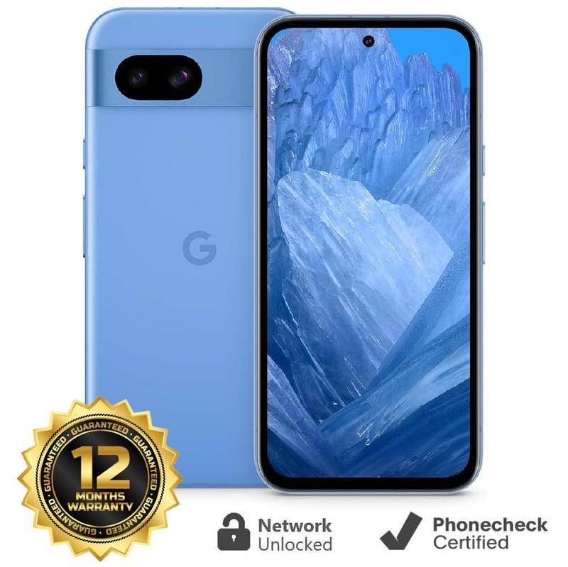 Google Pixel 8a – 128 GB – Bay (Unlocked) Smartphone – Excellent