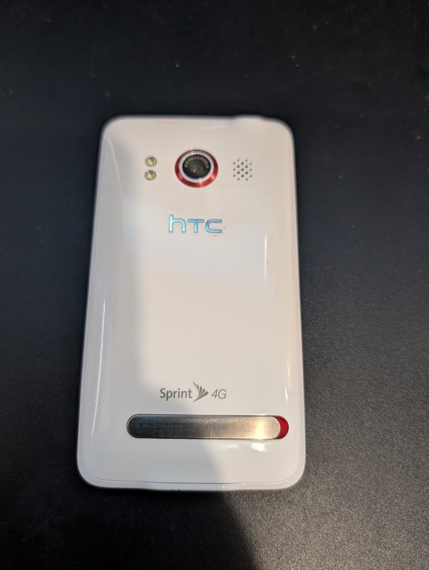 HTC EVO 4G Sprint PCS White Google Android Smartphone Bluetooth PC36100