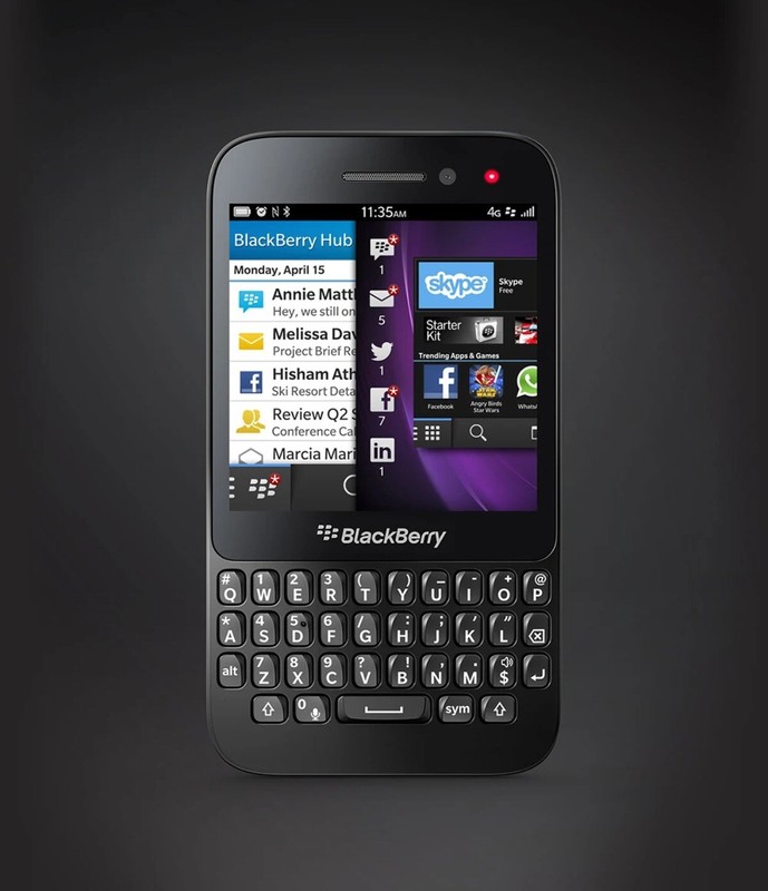 Blackberry Q5 Original BlackBerryOS 4G LTE 8GB ROM QWERTY Keyboard CellPhone