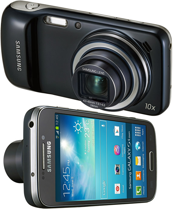 Samsung Galaxy S4 zoom C1010 SM-C101 4.3&Prime; HSDPA WI-FI Android 16MP Camera Phone