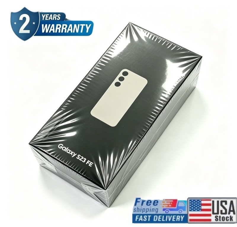 New Samsung Galaxy S23 FE 5G SM-S711U 6.4&Prime; 128GB « Graphite » GSM CDMA Unlocked
