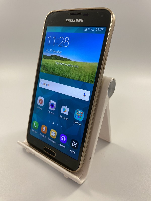 Samsung Galaxy S5 G900F Gold Unlocked 16GB 5.1" 16MP 2GB RAM Android Smartphone gallery