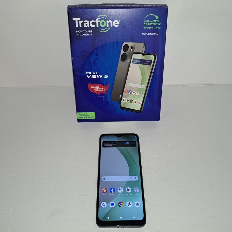 Lot of 3 Tracfone Smartphones (BLU View 5, TCL K24, HMD VIBE) gallery