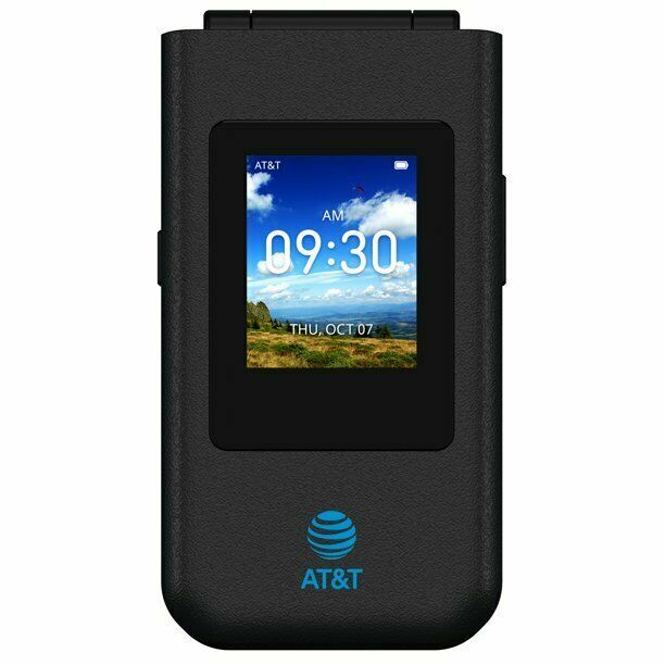 NEW! AT&T Cingular Flex Easy to Use Senior Flip Phone – Gray (EA211101 )