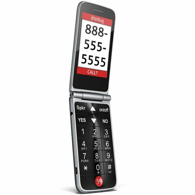 GreatCall Jitterbug Flip EasyUse Cell Phone – Graphite (Read Read Description)