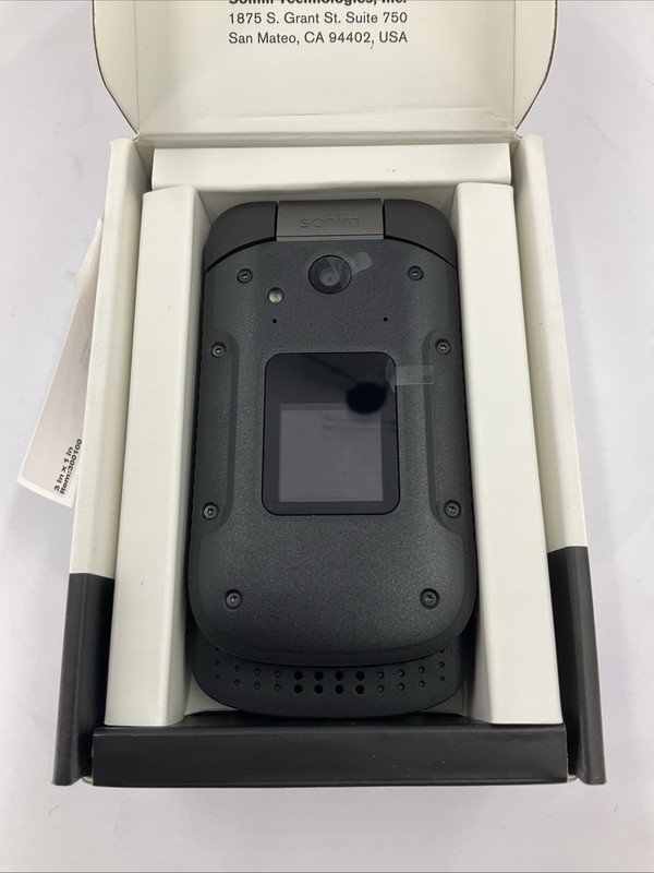 Sonim XP3800 4G LTE 8GB 5MP PTT Ultra-Rugged Flip VERIZON