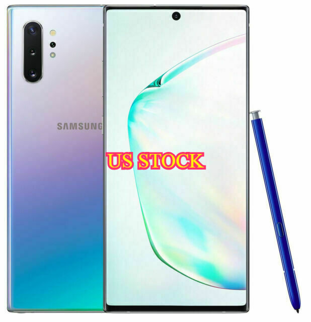 Samsung Galaxy Note 10 SM-N970U 256GB Aura Glow GSM CDMA Factory Unlocked A+US