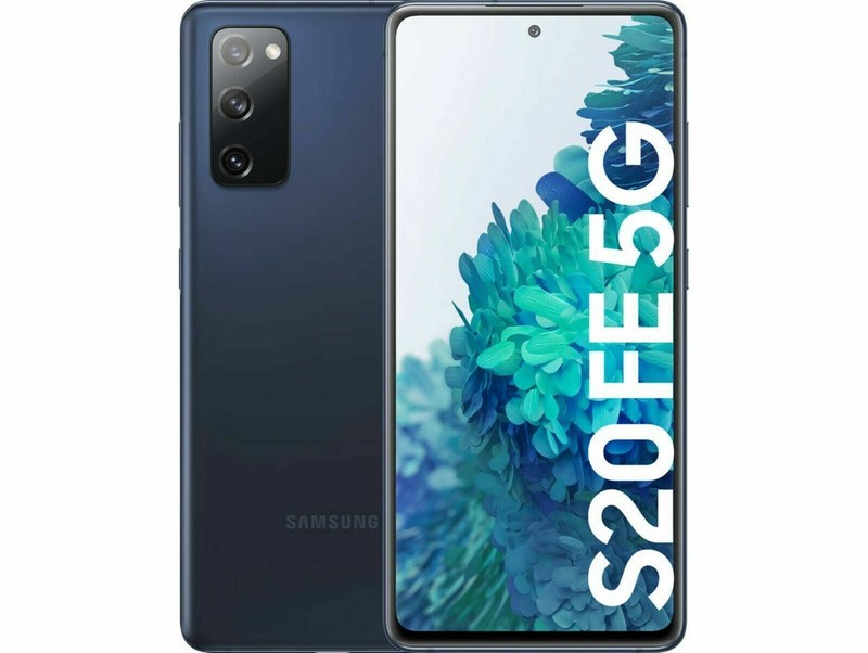 Samsung Galaxy S20 FE 5G SM-G781U 128GB Cloud Navy AT&T T-Mobile Phone Open Box