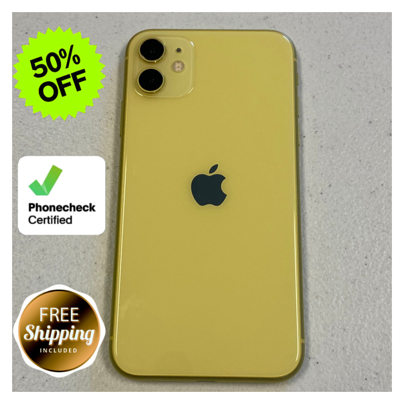 Apple iPhone 11 Unlocked 64GB – Verizon, AT&T, T-Mobile, Multiple Colors