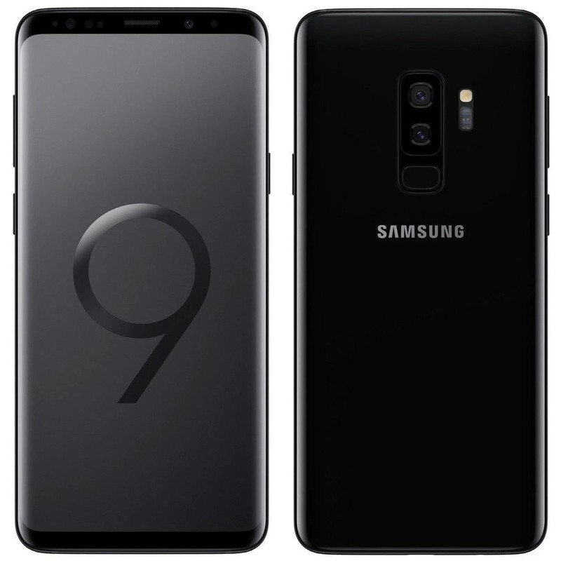 Samsung Galaxy S9 SM-G960U1 Unlocked 64GB Midnight Black A Heavy Burn