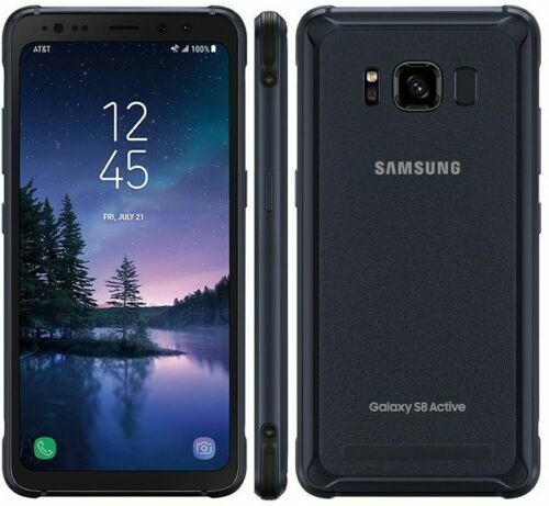 Original Samsung Galaxy S8 Active G892A 64GB AT&T Unlocked Smartphone Excellent