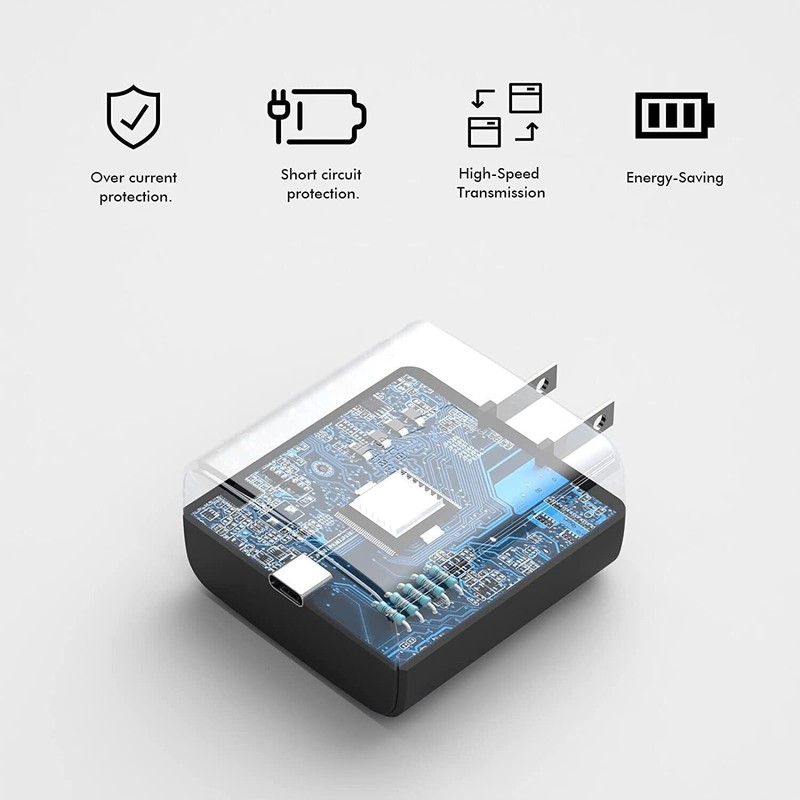 45W Universal Fast Charger Wall Adapter Type C Cable for Samsung Galaxy S22 S21 gallery