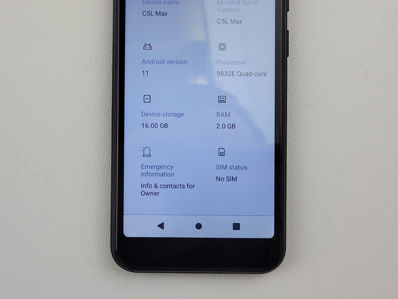 BLU C5L Max (C0174WW) 16GB - Black (GSM Unlocked) Dual SIM Smartphone - H8407 gallery