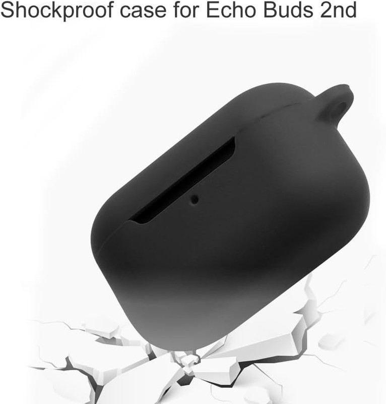 Silicone Case for Echo Buds 2nd, Shockproof Protective Echo Buds 2 Case Cover gallery