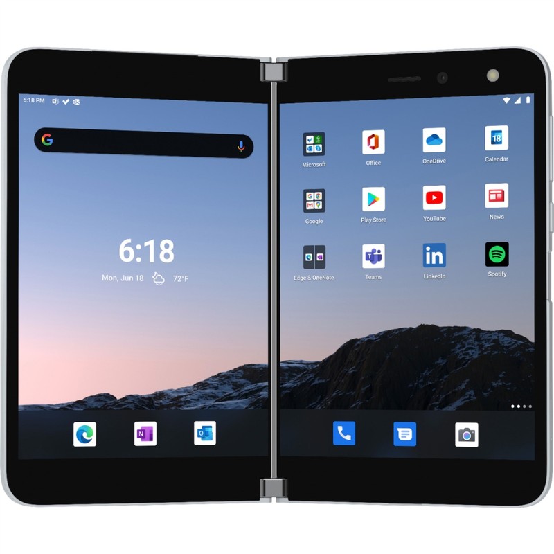 Microsoft Surface Duo 256GB – Unlocked – Glacier