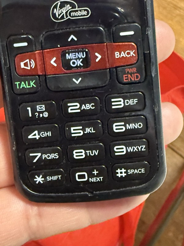 LG VM101 - Black and Silver ( Virgin Mobile ) Cellular Phone - Working , (read) gallery