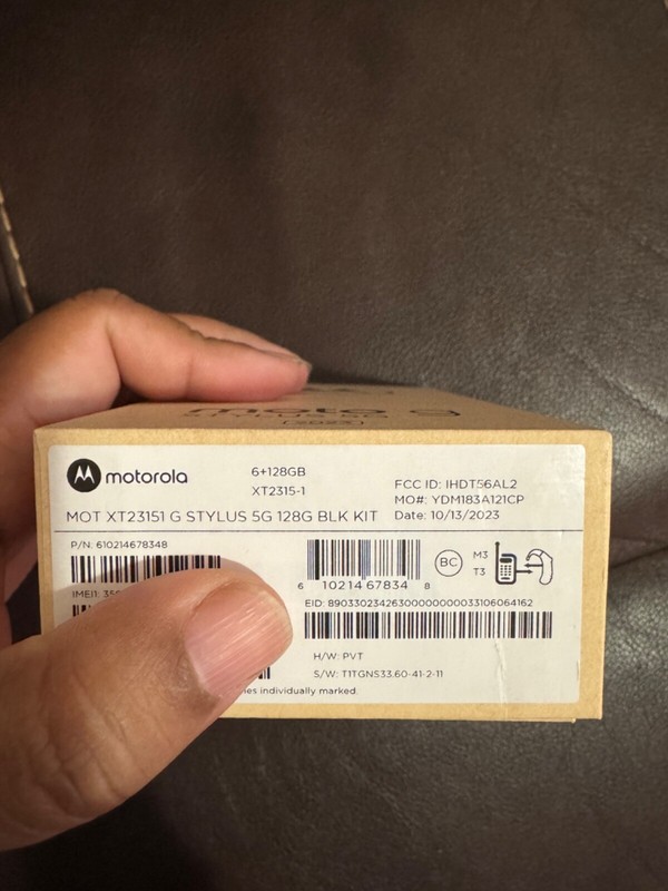 Motorola Moto G Stylus 5G 2023 6/128GB Black(GSM Unlocked)Lot Of 10 New Open Box gallery