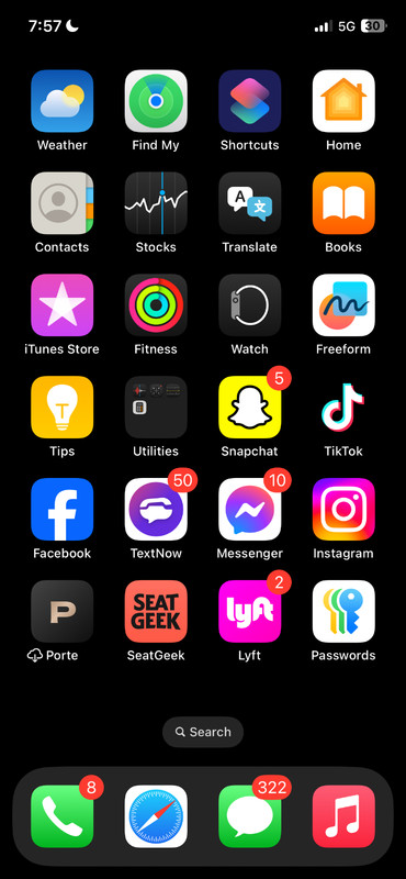 Apple iPhone 12 – 64 GB – Blue- Tiktok is downloaded