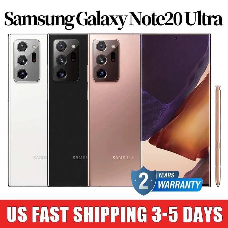 New Samsung Galaxy Note 20 Ultra 5G/Note 10+ Plus/512GB/256GB FACTORY UNLOCKED