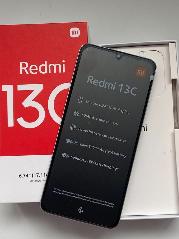 Xiaomi Redmi 13C 5G 256GB Unlocked 50.0MP Phone 6.74&Prime; Android Tested -NEW