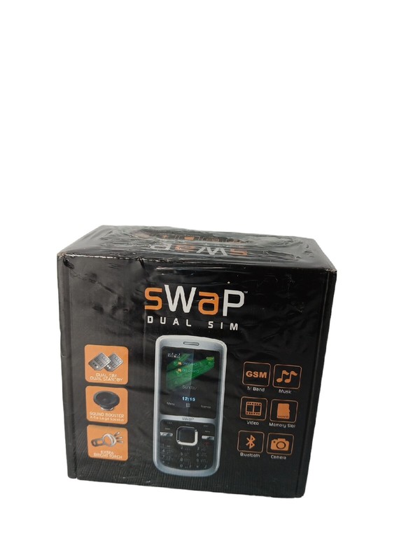 Swap DS1 Dual Sim Tri Band Phone 2" Color Display Fm Radio Camera Dual Micro SD 