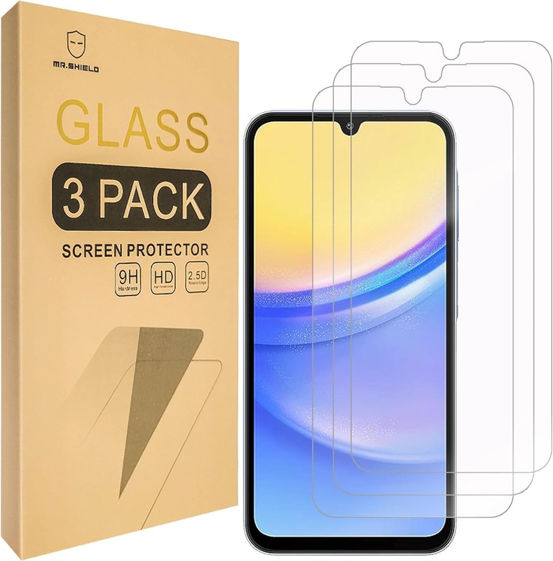 3-Pack Tempered Glass Screen Protectors for Samsung Galaxy A16 5G & 4G LTE