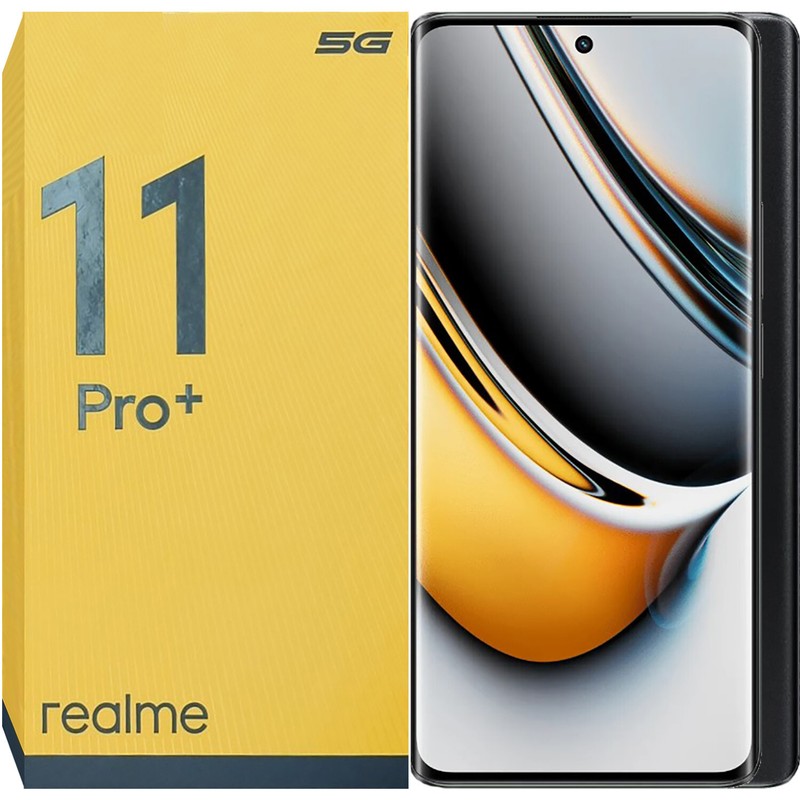 Realme 11 Pro Plus 5G Astral Black 256GB + 8GB Dual-Sim Unlocked GSM NEW
