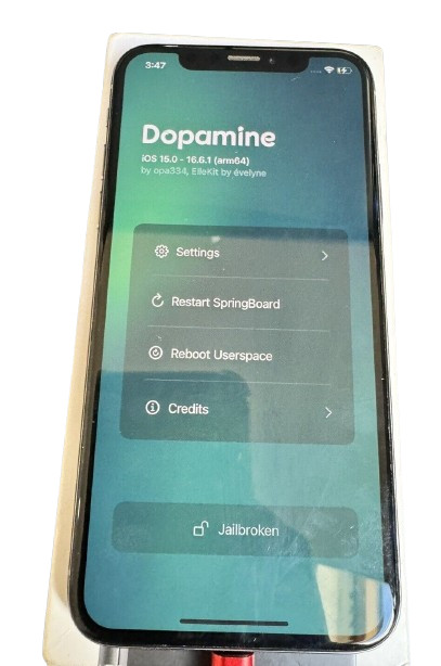 iPhone X 256GB | Dopamine JB | Safe Pokémon Go Spoofing Phone (iPogo Installed)