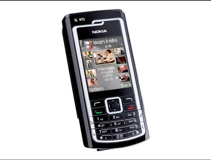 Original Nokia N72 Bluetooth 2G GSM Unlocked FM Radio 2MP Camera Jave Phones