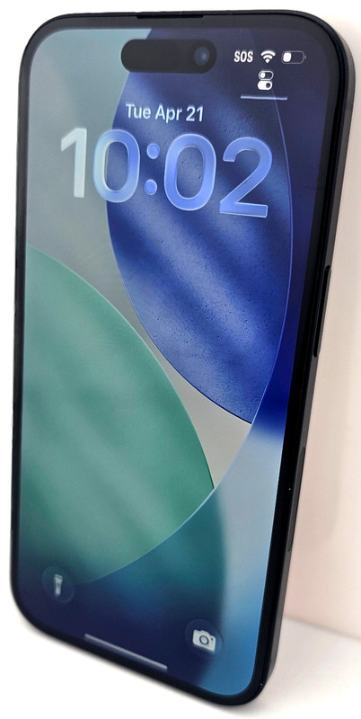 Apple iPhone 15 – eSIM A2846 – Unlocked 128GB Black – *BAD FACE ID/CAM SPOTS*