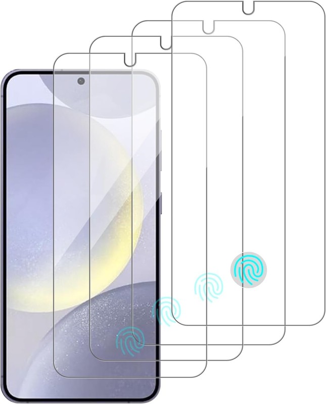 4PCS Glass Screen Protector for Samsung Galaxy S24 6.1 Inch Anti Spy Case Friend