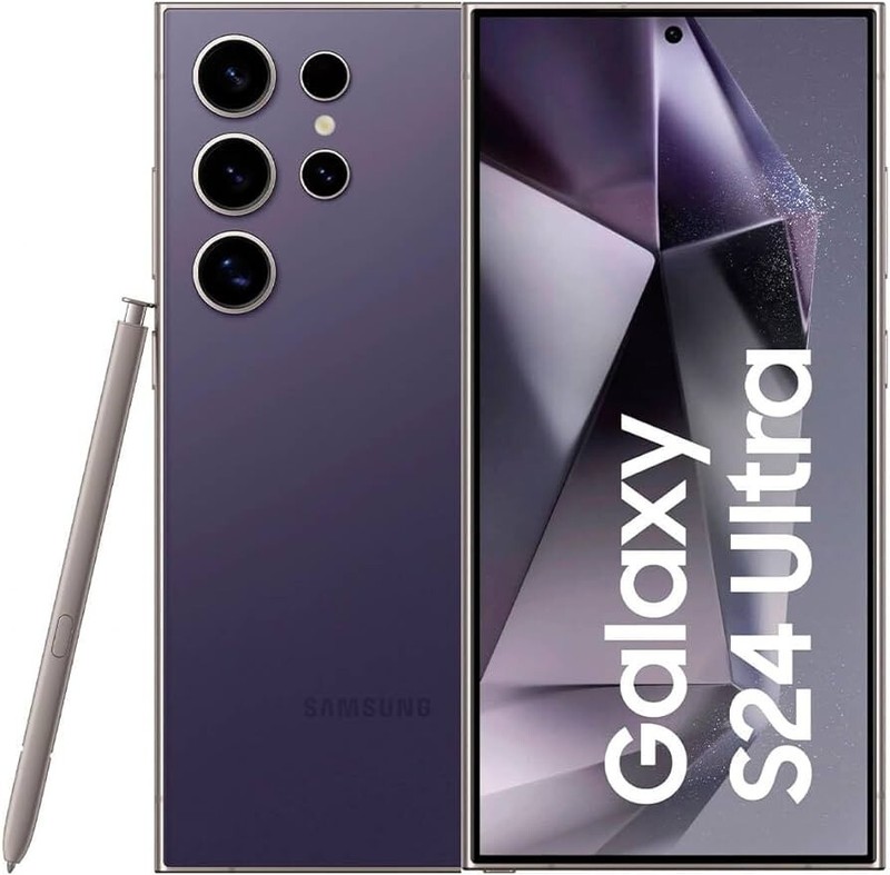 Samsung Galaxy S24 Ultra – 256GB – Titanium Violet (Carrier Unlocked) (Dual SIM)