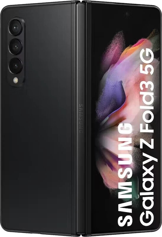 Samsung Galaxy Z Fold 3 - 5G SM-F926U1 - 256GB -Black (Parts only)