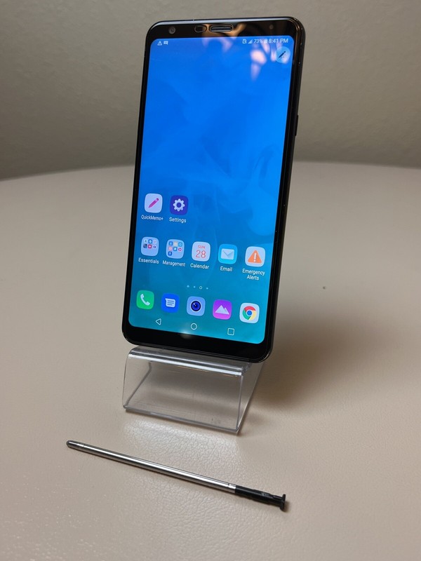 Lg Stylo 4 Android Smartphone 32GB Sprint Works Great w StylusPen FAIR