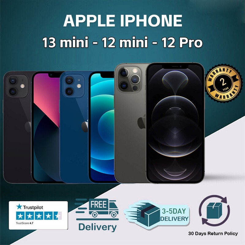 🟢🟢New Sealed Apple iPhone 12 Pro/12 Mini/13 Mini A2176 A2481 Fully Unlocked🟢