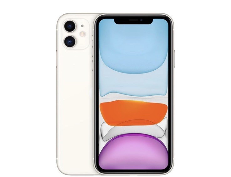 Apple iPhone 11 White, 12 MP Dual Camera, 6.1&Prime; Screen, iOS Smartphone