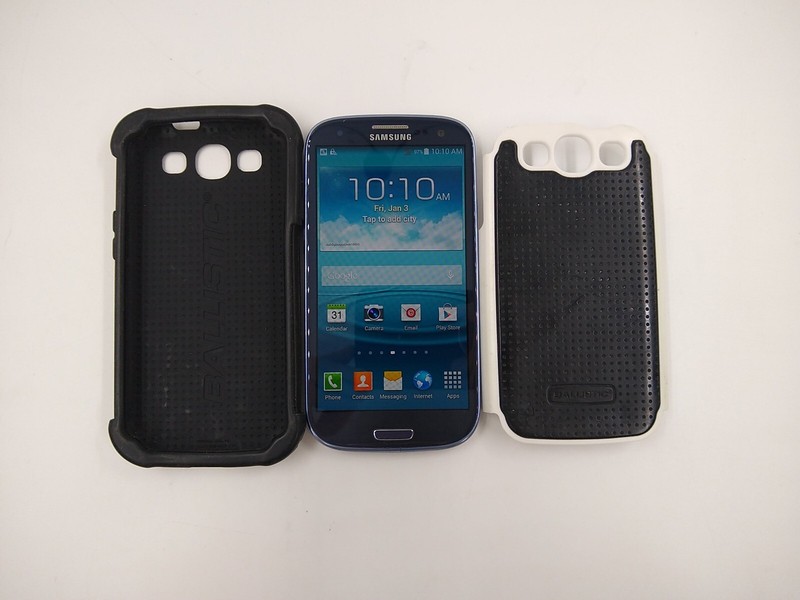 Samsung Galaxy S III 16GB SPH-L710T Sprint CDMA Locked Android Smartphone + Case