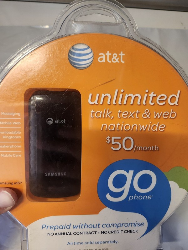 At&T GoPhone Samsung A157 Sealed