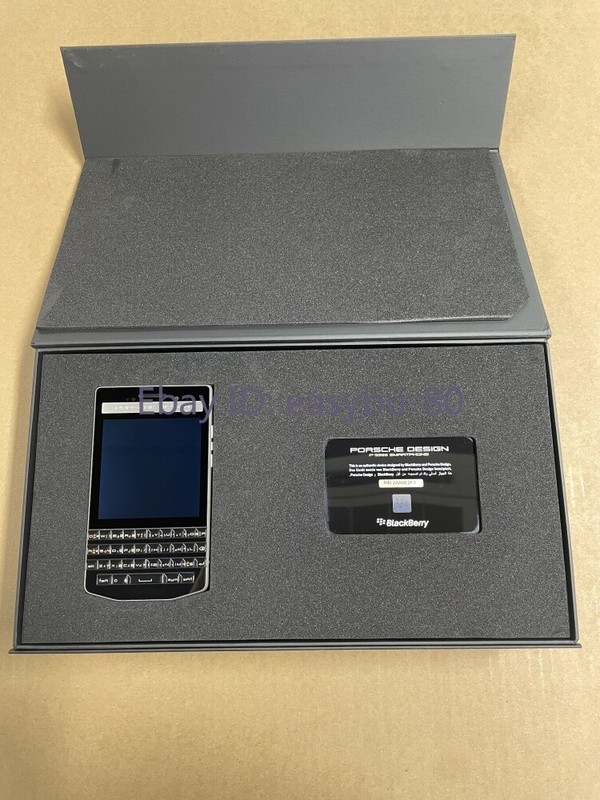 Unlocked BlackBerry Porsche Design P'9983 64GB Single SIM OS 10.3 NFC Smartphone gallery