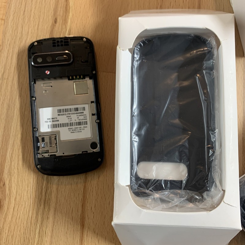 Alcatel One Touch Revolve A554C - Black Very Rare Phone New Open Box gallery