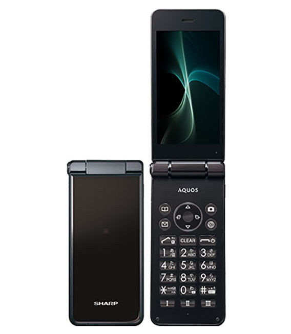 SHARP SH-N01 AQUOS KEITAI ANDROID FLIP PHONE UNLOCKED NEW BLACK SH-01J 601SH