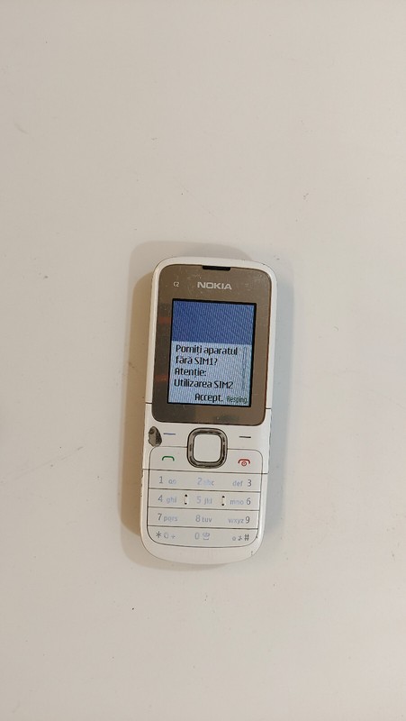 1657.Nokia C2-00 Very Rare – For Collectors – Unlocked – Very Good Shape