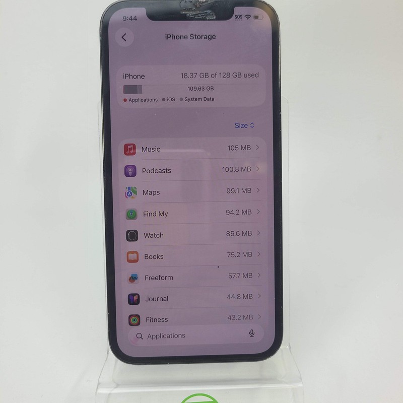 Broken Unlocked Apple iPhone 12 Pro 128GB 26.2 MGKK3LL/A /Bad Battery gallery