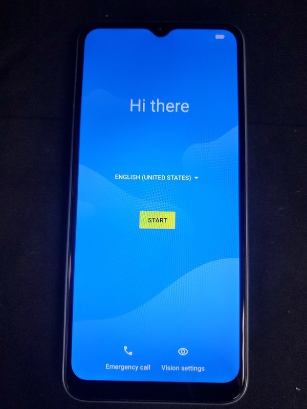 BLU F92e 5G Unlocked 6.5” 128GB Blue Smartphone Dual SIM Need Camera Glass