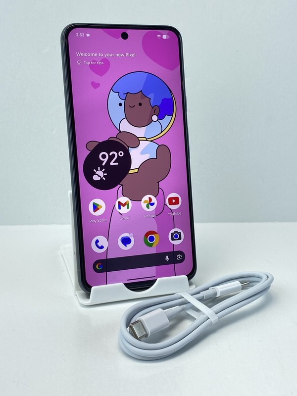 Google Pixel 8 G9BQD 128GB Hazel GSM Unlocked device Clean IMEI