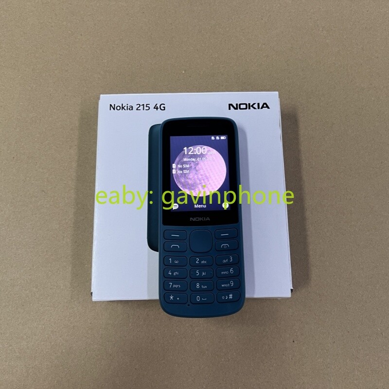 Unlocked Nokia 215 4G Dual SIM , Multiplayer Games Cell Phone Long endurance gallery