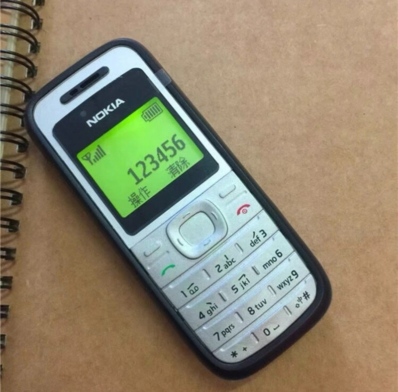 Nokia 1200 BlackUnlocked 2G GSM 900/1800 Good Quality Cellular Phone gallery