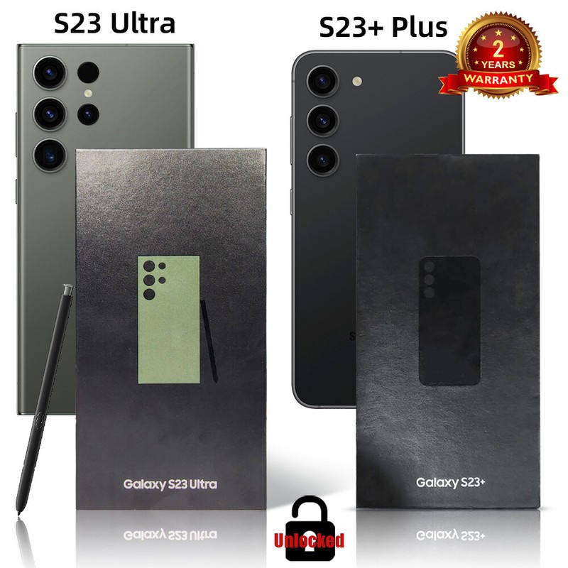 NEW SAMSUNG GALAXY S23+PLUS S916U/S23 ULTRA 5G S918U FULLY UNLOCKED 2 YR WARRANT gallery