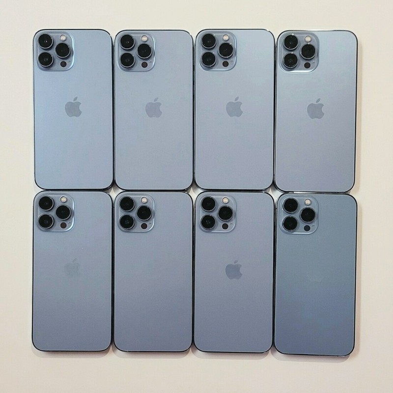 Lot of 8 Apple iPhone 13 Pro Max Unlocked Mixed